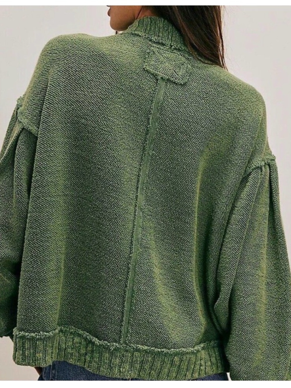 Free people cute in this cardi sweater size medium - Picture 3 of 7